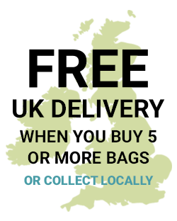 Free Delivery when you buy over 5 or more bags